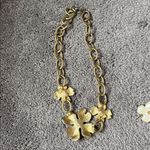 Floral Necklace & Clip On Earrings Set Photo 2