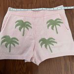 Show Me Your Mumu Boardwalk Shorts in Pink Palm Tree Knit Photo 5