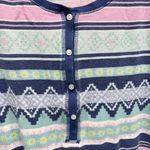 Victoria's Secret Victoria’s Secret Long Sleeve Thermal Waffle Henley Top Size Medium Photo 5