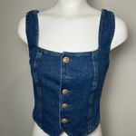 Reformation  Bo Denim Top Photo 1