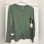 a.n.a  Women's Long Sleeve Tee - Green Size S Photo 4