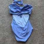 Purli bikini one piece suit Blue Size 4 Photo 2