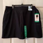 32 Degrees Heat 32 Degrees Black Skirt Skorts  with Zipper Detail length 18” waist 38/40” Photo 3