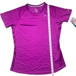 Nike Dri-Fit Miler Fushia Short Sleeve Running Top New with tags Photo 6