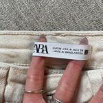 ZARA  Women Beige High Rise Skinny Jeans‎ Pants Size US 4 EUR 36 Photo 2