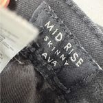 Lucky Brand  Black Ava Mid Rise Skinny Ankle Jeans Women’s 29 Classic Denim Zip Photo 10