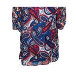 My Michelle  Boho Chic Paisley Shift Dress S — Multicolor Paisley Mini/Vintage Photo 4