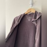American Eagle Soft & Sexy Purple Terry Zip Up Hoodie Jacket Photo 1