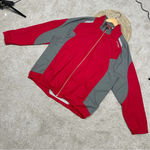 Saucony  Women’s Full Zip Longsleeve Windbreaker Running Red Athletic Size XXL Photo 1