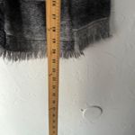 The Limited  Scandal Collection Gray Fringe Knit‎ Cardigan Sweater Wool Blend Photo 7