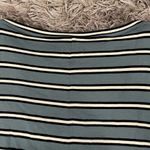 Lou & grey Blue Black Striped Dress Large L Photo 3