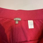 Talbots T By Women's Pink Sporty Pull On Elastic Waist Pockets A-Line Skirt XLP Photo 5