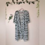 LuLaRoe  Shirley women’s Kimono White With Green Tie Dye Sheer Chiffon Size S Photo 1