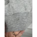 Olive & Oak Sherpa Skull Cropped Sweatshirt Women Small Silver Skater Goth Photo 6