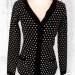 Moschino Love  black cardigan classic with white dots Photo 0