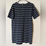 Banana Republic Striped T-Shirt Dress Size Medium Photo 5