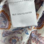 Rose + Olive  Tunic Top Women‎ 1X White Floral Lightweight Smocked Flowy Peasant Photo 3