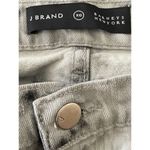 J Brand Aubrey Ankle Jeans Dark Sonic Women's Size 28 Black White Acid Wash Crop Photo 7