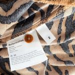 Reformation  Maurita Dress in Raja Tiger Print Size 2 Photo 10
