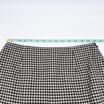 Ralph Lauren Vintage Lauren  Wool Houndstooth Pencil Skirt Size 6 Black White Y2K Photo 8