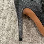 Alexandre Birman  Python Embossed Stiletto Booties 6B Photo 2