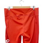 Adidas AEROREADY Haptech Disrupt Tights Size 2XL Red High Rise Logo Athletic NWT Photo 5