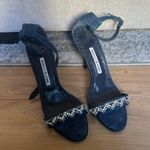 Manolo Blahnik  Denim Heels Photo 0
