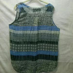 Black Rainn Sheer Sleeveless Blouse  Size XL Photo 9