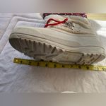 Sorel Women's Winter Boots Swiss Floral Faux Fur Size 6 White Red Arctic Water Photo 8