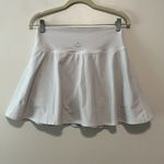 Beyond Yoga  Spacedye Tie Breaker Circle Skirt in Cloud White Size Medium‎ Photo 4