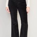 Old Navy Extra High-Waisted Velvet Kicker Boot-Cut Pants Black NEW Plus Size 22 Photo 0