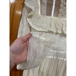 Gunne Sax Vintage 70’s Boho  Prairie Victorian Style Layered Ruffle Maxi Dress Photo 3