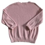 Urban Daizy  size M/L Boutique oversized distressed knit sweater light pink Photo 7