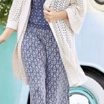 Matilda Jane ‘Let’s go Together Open Road’ wide Leg Pull On Jumpsuit Size Med. Photo 0