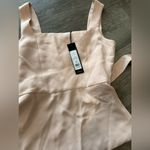 BCBGMAXAZRIA fit and flare tie front back slit peplum top π€ Photo 6