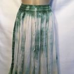 Derek Heart Green & Pink Tie Dye Maxi Skirt NEW L Photo 2