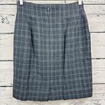 Talbots  Tartan Plaid Green‎ Pure Wool Lined Midi Skirt [Size 8] Made In USA Photo 5