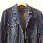 Moda International Vintage Denim Trenchcoat Photo 3