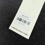 Long Tall Sally Colorblock Crewneck Long Sleeve Sweater Gray Black Size 6 Photo 8