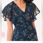 Orange Creek  Midnight Blue Floral Maxi Dress Photo 1