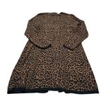 Rafaella  leopard print zip front cardigan dress Photo 3