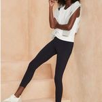 Banana Republic Women’s High Rise Leggings 7/8 Length Size Medium Black Athletic Photo 1