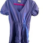 HD in Paris  Anthropologie Small Amparo Cotton Poplin Dress Tiered Asymmetrical Photo 5