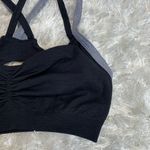 Forever 21  Black Sports Bra Sz Small Photo 3