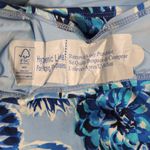 ANDIE  The Amalfi One Piece Blue Floral Scoop Neck Adjustable Straps M New Photo 3