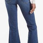 Lucky Brand Bridgette High Rise Cropped Flares Photo 0