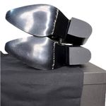 The Kooples NIB Women’s Leather Santiag Studded Black Ankle Booties FR37 US 6 Photo 6