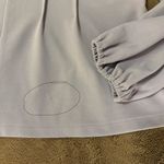 Ann Taylor  Light Lilac Pleated V-Neck Top 
Size Large Photo 5