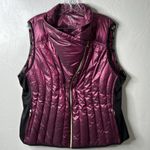 Calvin Klein  Women's Burgundy Puffer Vest Photo 1