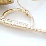 ZARA New!  Irregular Drop Earrings Photo 4